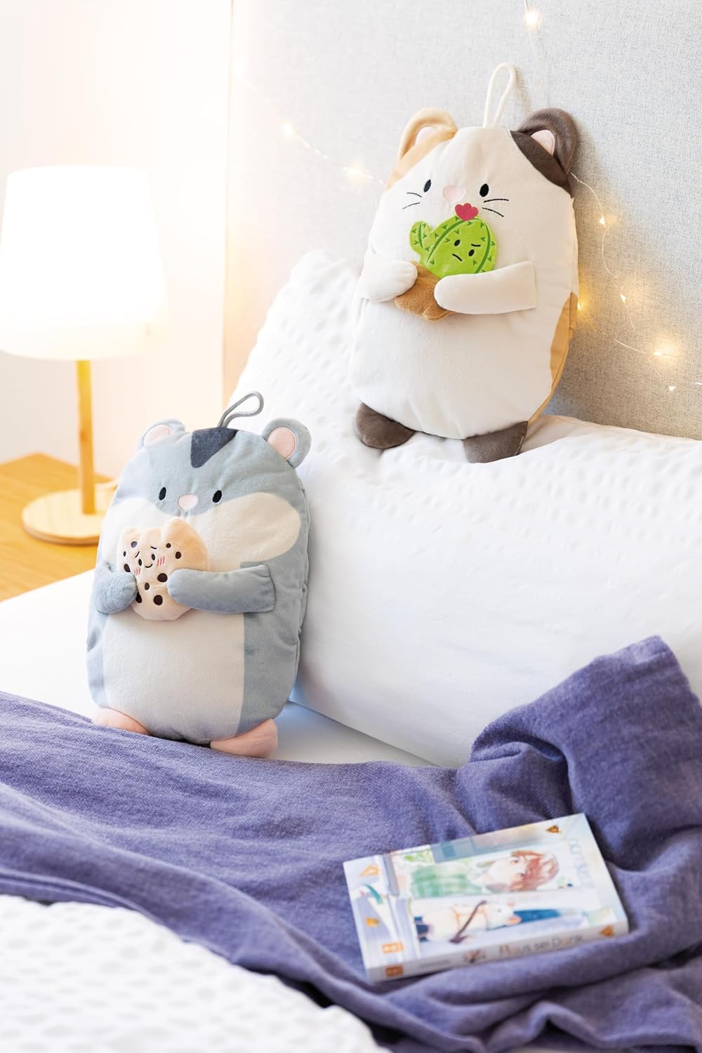 Thumbnail 5 de NICI mymochi Hamster Shai mit Cookie 300 ml Wärmflasche, grau
