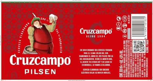 Thumbnail 2 de Cruzcampo Pilsen Cerveza, Pack Lata 24 x 33 cl