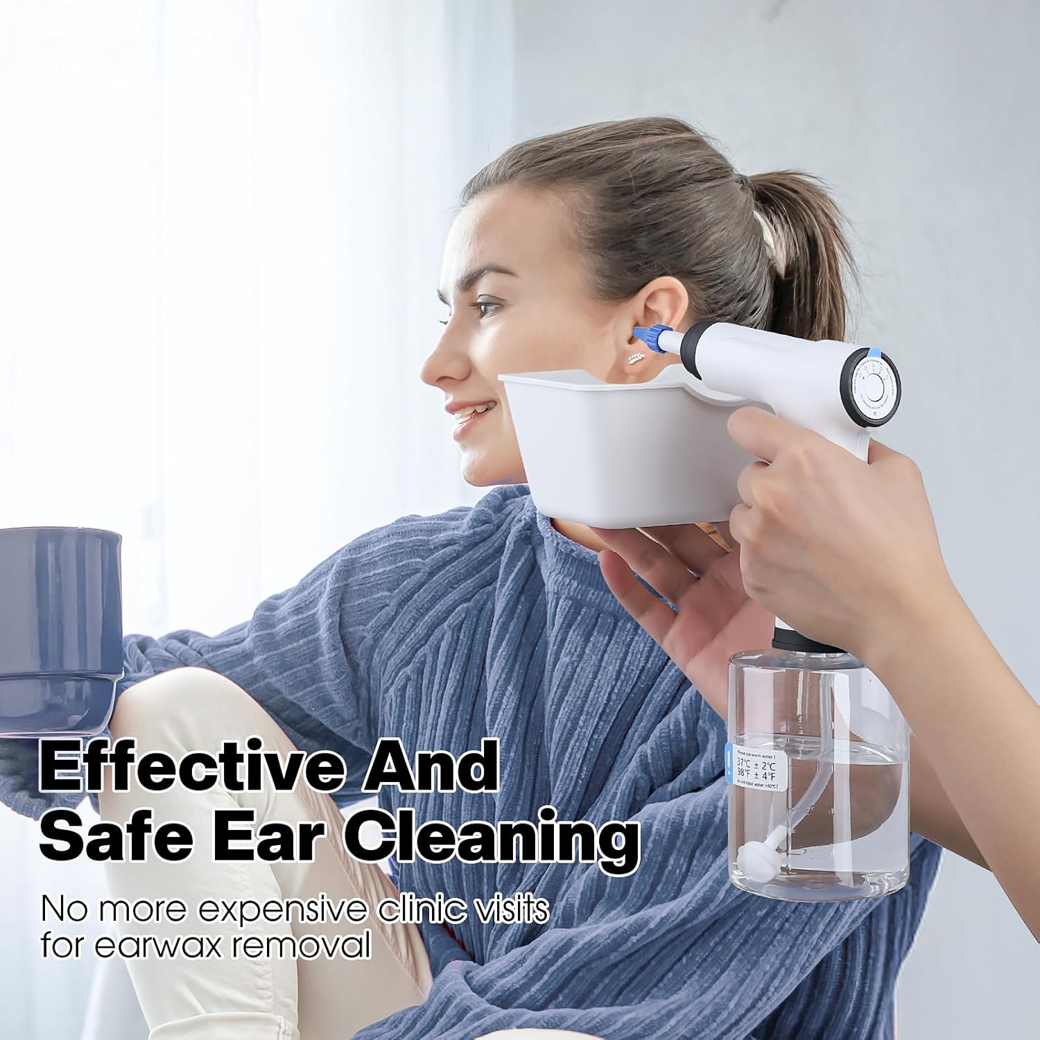 Detalle 2 de Ear Wax Removal: Electric Ear Cleaning Kit with Light and 4 Modes