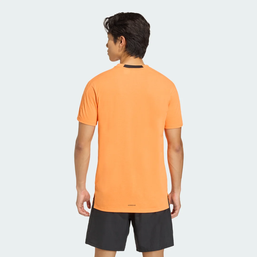 Detalle 2 de Camiseta Designed for Training Workout de Adidas: opinión práctica para entrenar con comodidad