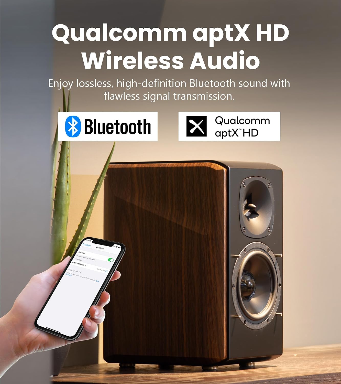 Thumbnail 6 de Edifier S2000MKIII Coaxial, Bluetooth, Optical & RCA Bookshelf Speakers: Near-Field Active Tri-Amped 130W Studio Monitor