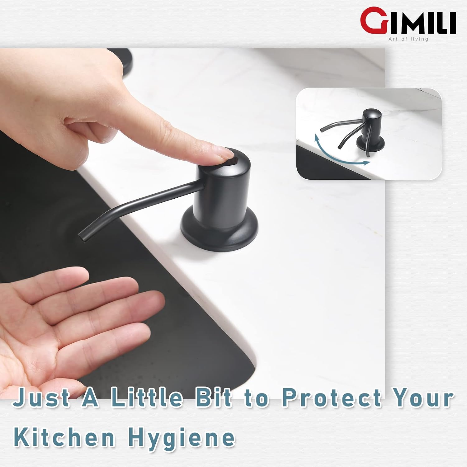 Detalle 2 de GIMILI Kitchen Faucet Stainless Steel