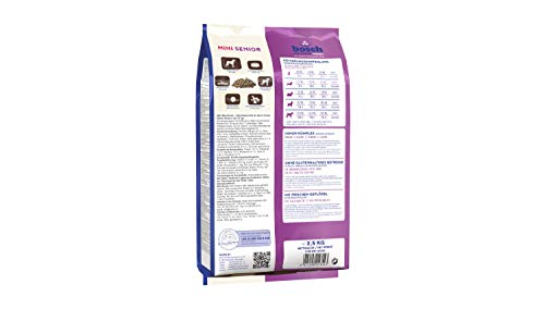 Detalle de bosch HPC Mini Senior – Trockenfutter für ältere kleine Hunderassen (bis 15 kg), 2,5 kg