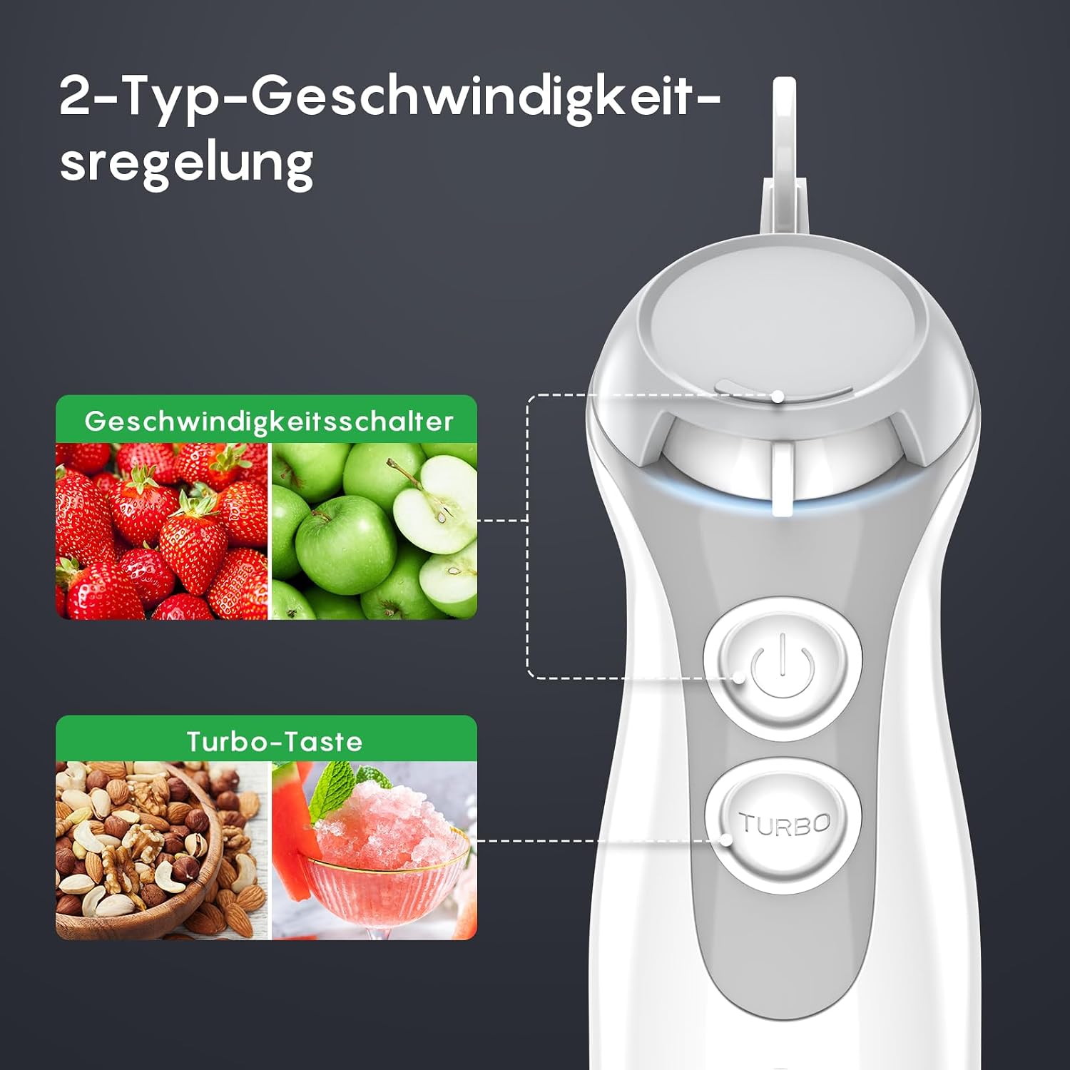 Thumbnail 3 de FRESKO 4-in-1 Stabmixer 1000W 🍲