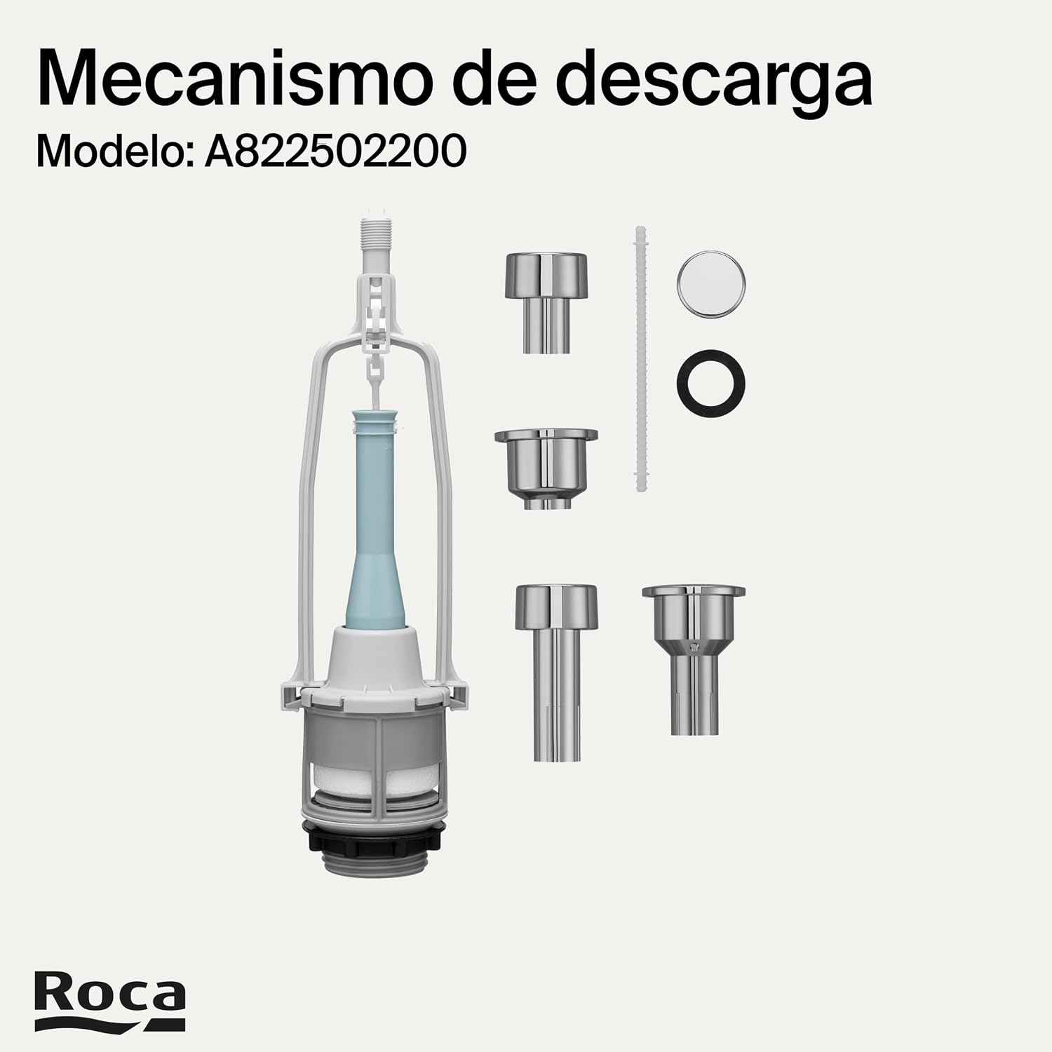 Thumbnail 5 de Roca A822502200 mecanismo 6 L para cisterna 🚽