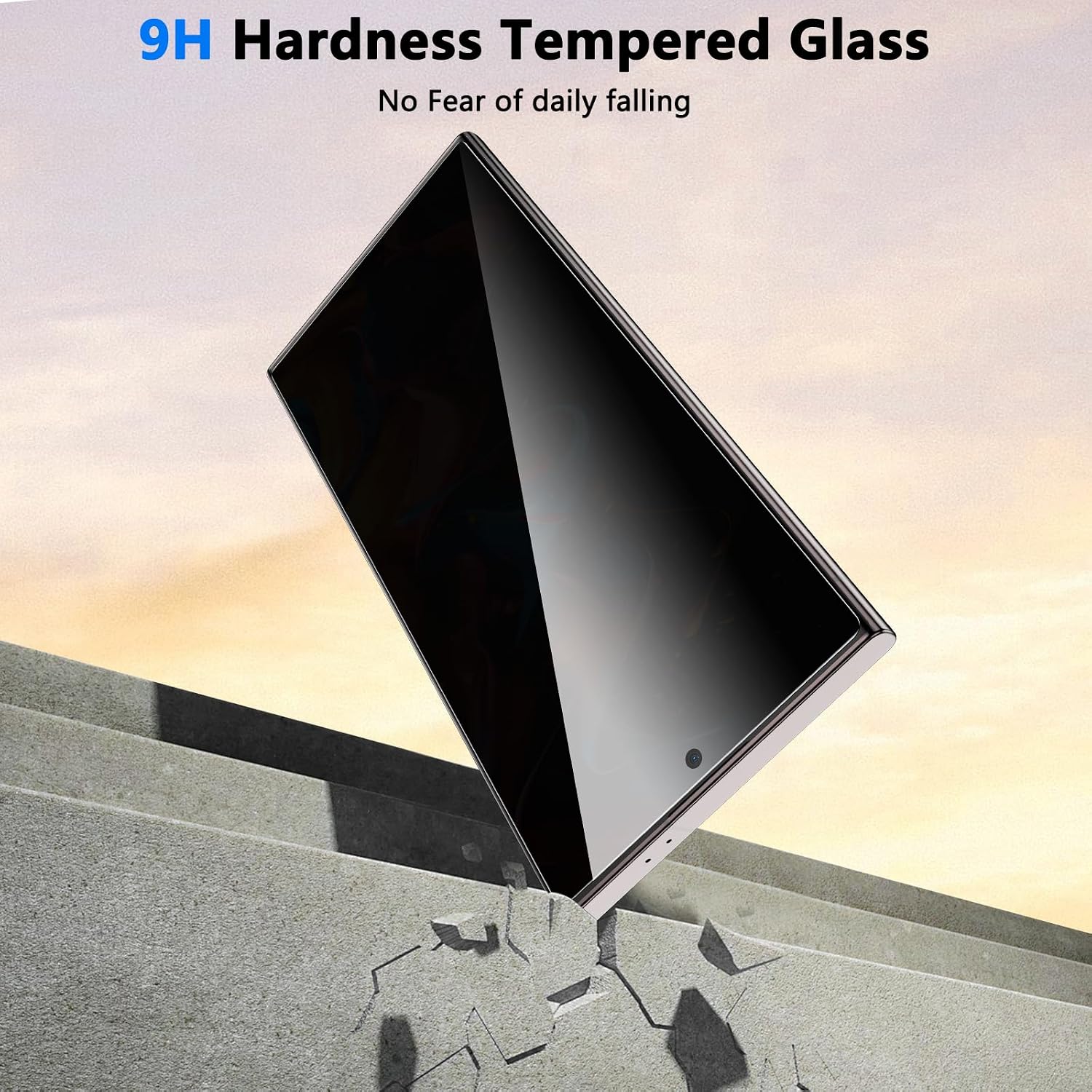 Detalle de Fotbor Galaxy S24 Ultra 28° Privacy Protector