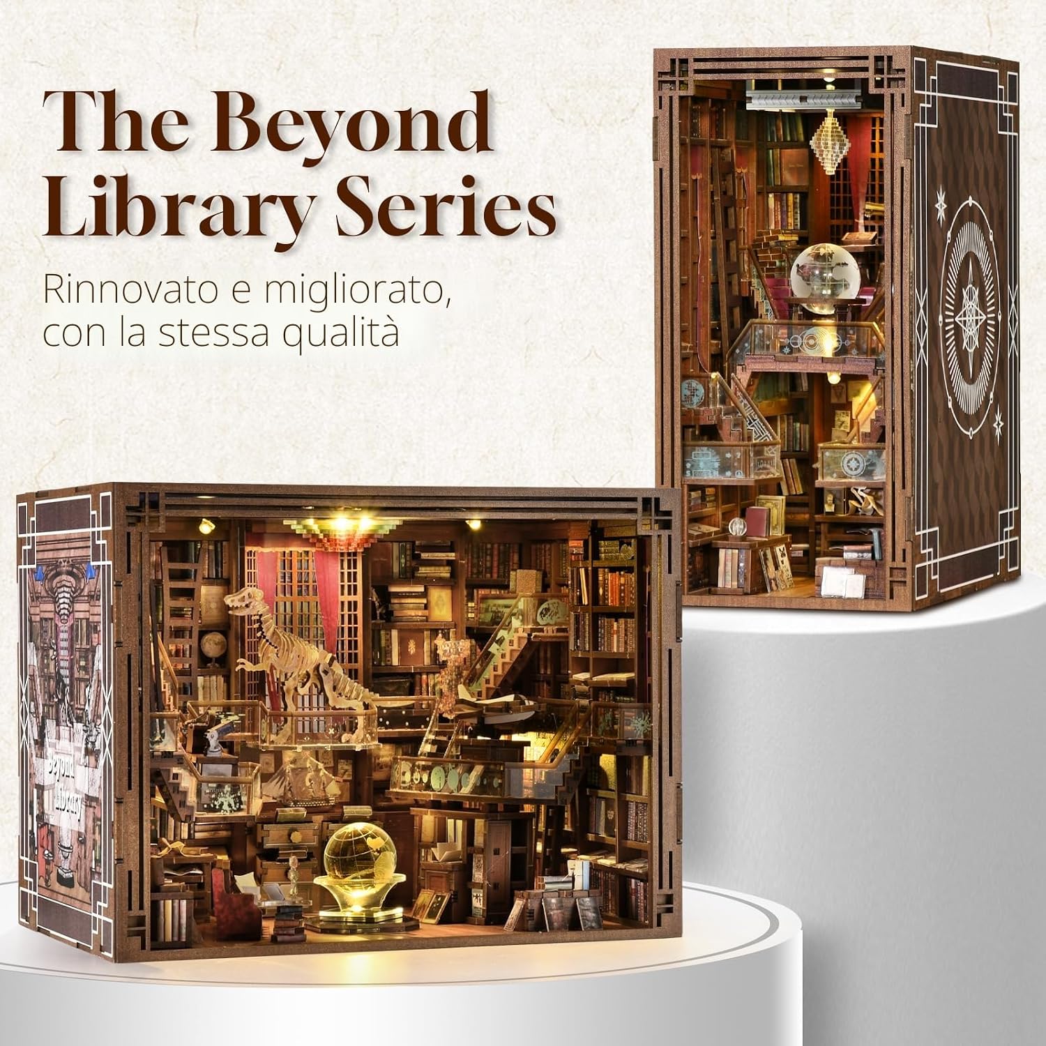 Detalle 1 de MiniCity Book Nook Kit in miniatura