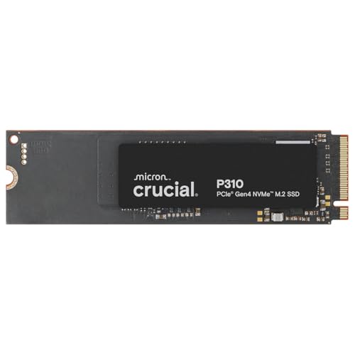Detalle de Crucial P310 1TB NVMe PCIe Gen4 M.2 SSD (CT1000P310SSD801) for Laptop & Desktop