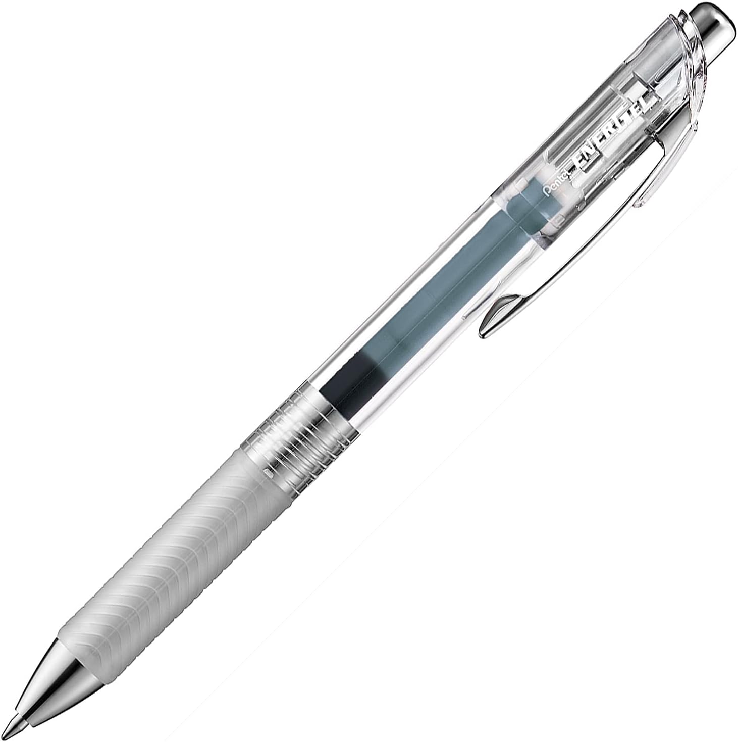 Detalle de ぺんてる エナージェル インフリー BLN74TL-S3 ゲルインキボールペン 0.4mm ターコイズブルー 10本