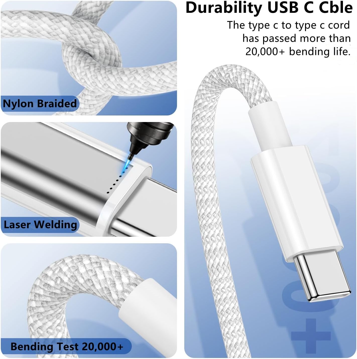 Thumbnail 3 de USB C to C Charger Cable 10ft