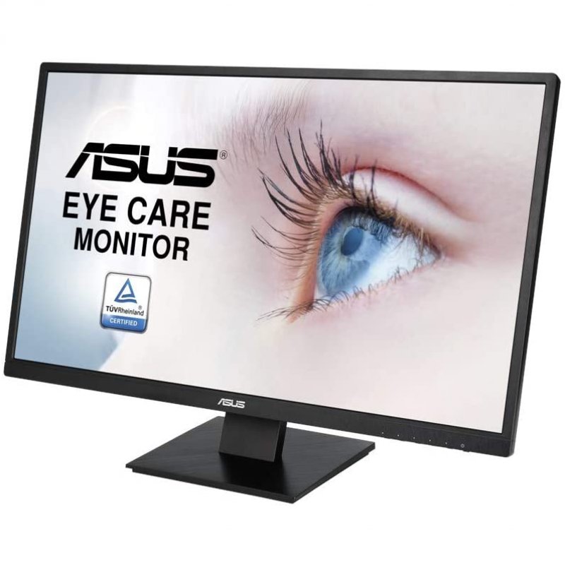 Detalle de ASUS VA279HAE 27" LED FullHD: versatilidad y cuidado ocular para días largos frente al monitor