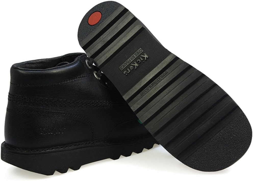 Detalle de Kickers Kids Kick Hi Classic Ankle Boots – Comfort, Durability and Everyday Wear