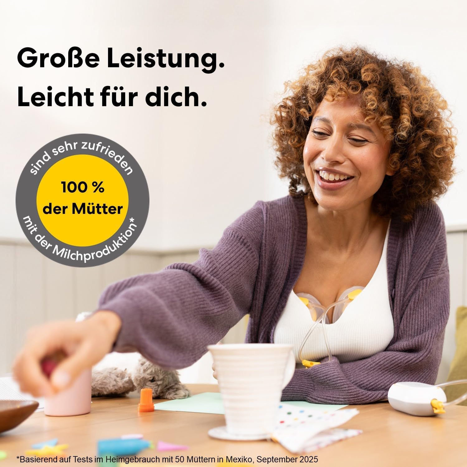 Thumbnail 1 de Medela Freestyle Mini Hands-Free – Tragbare Doppelmilchpumpe mit Akku und freihändigen Auffangschalen