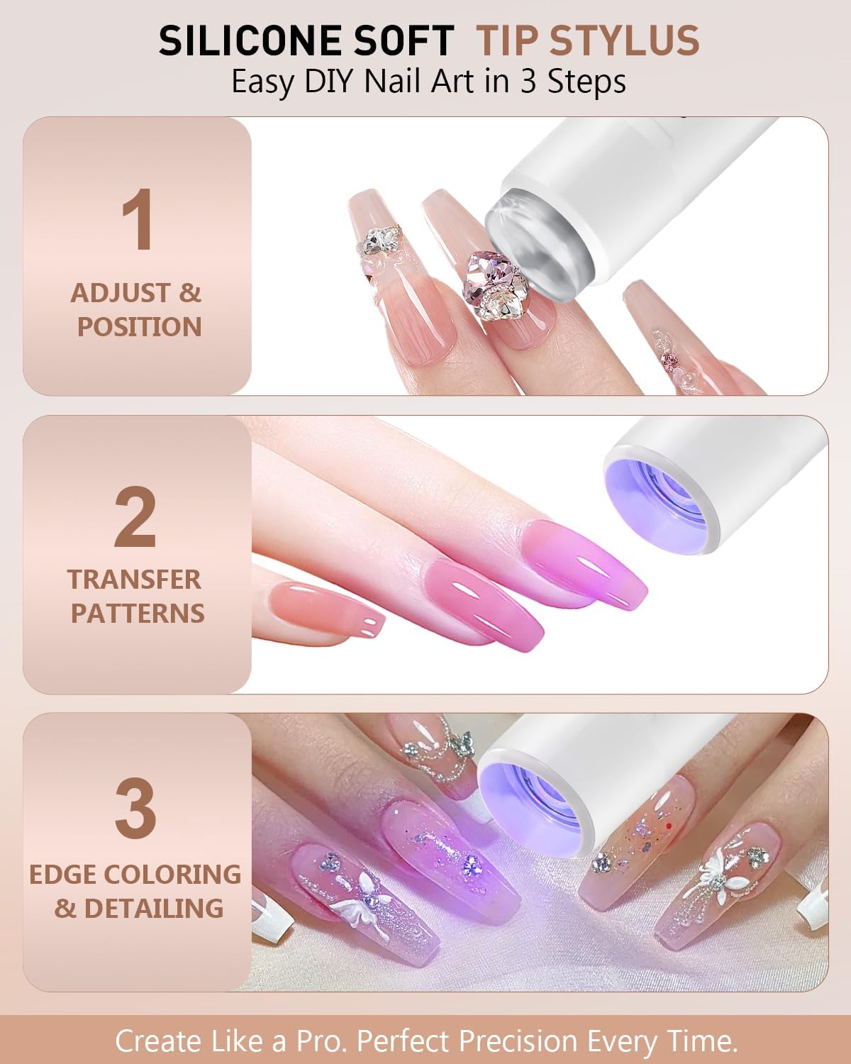 Thumbnail 3 de Lychico Handheld UV LED Nail Lamp 2‑in‑1