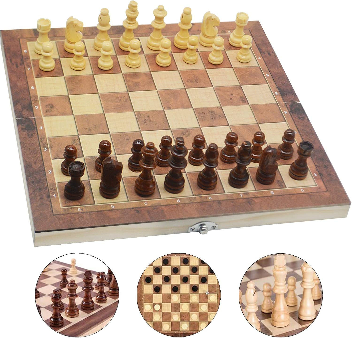 Imagen de Jsdoin 3 in 1 Magnetic Chess Set en OfertitasTOP