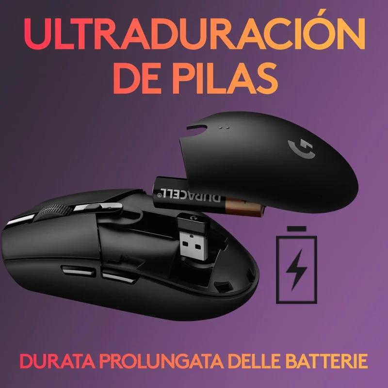 Thumbnail 2 de Logitech G305 Ratón Gaming Inalámbrico 12000DPI 🖱