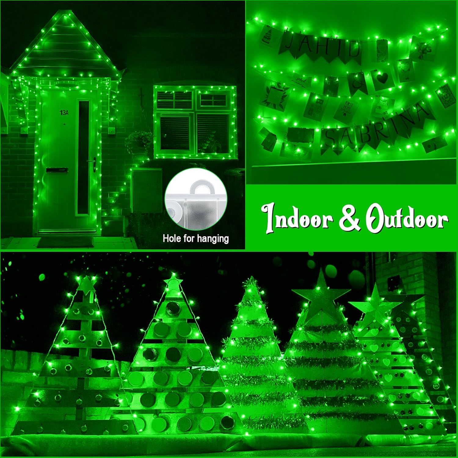 Thumbnail 6 de Gcstnn Halloween Decorations Fairy Lights – 5M, 50 LEDs, IP65 Battery-Operated