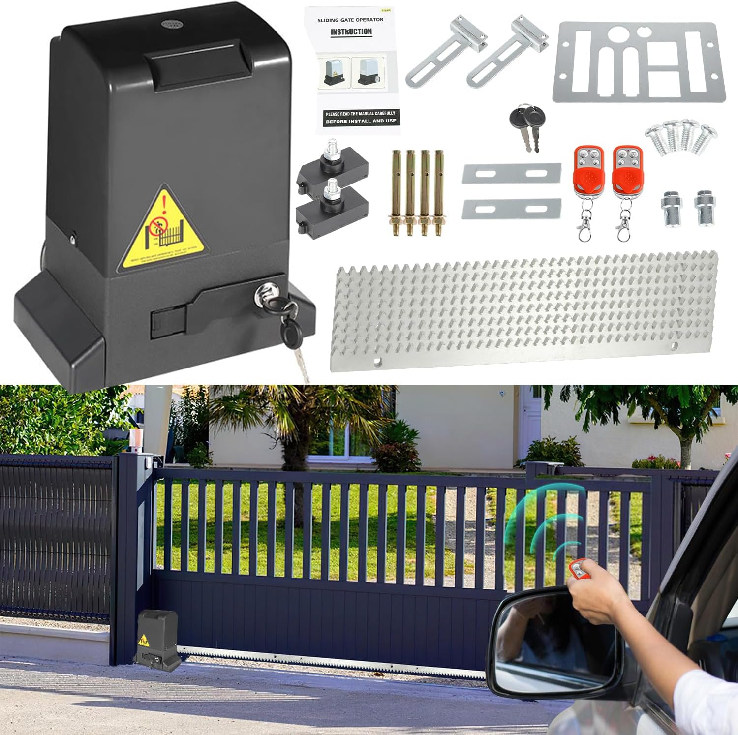 Thumbnail 6 de Fiqops 550W motor puerta corredera 1200 kg