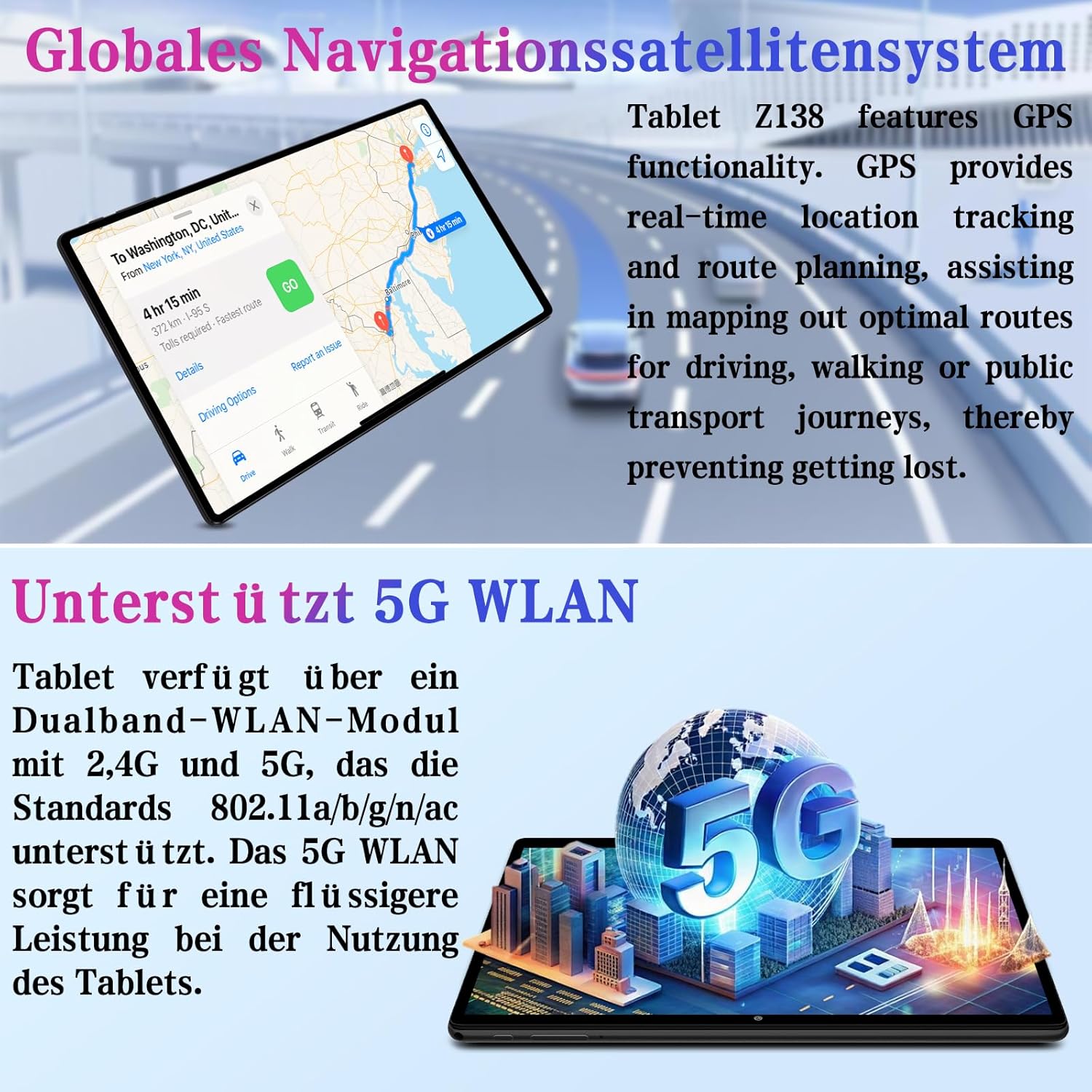 Detalle 2 de ZIOVO Kinder-Tablet 10 Zoll mit Android 15
