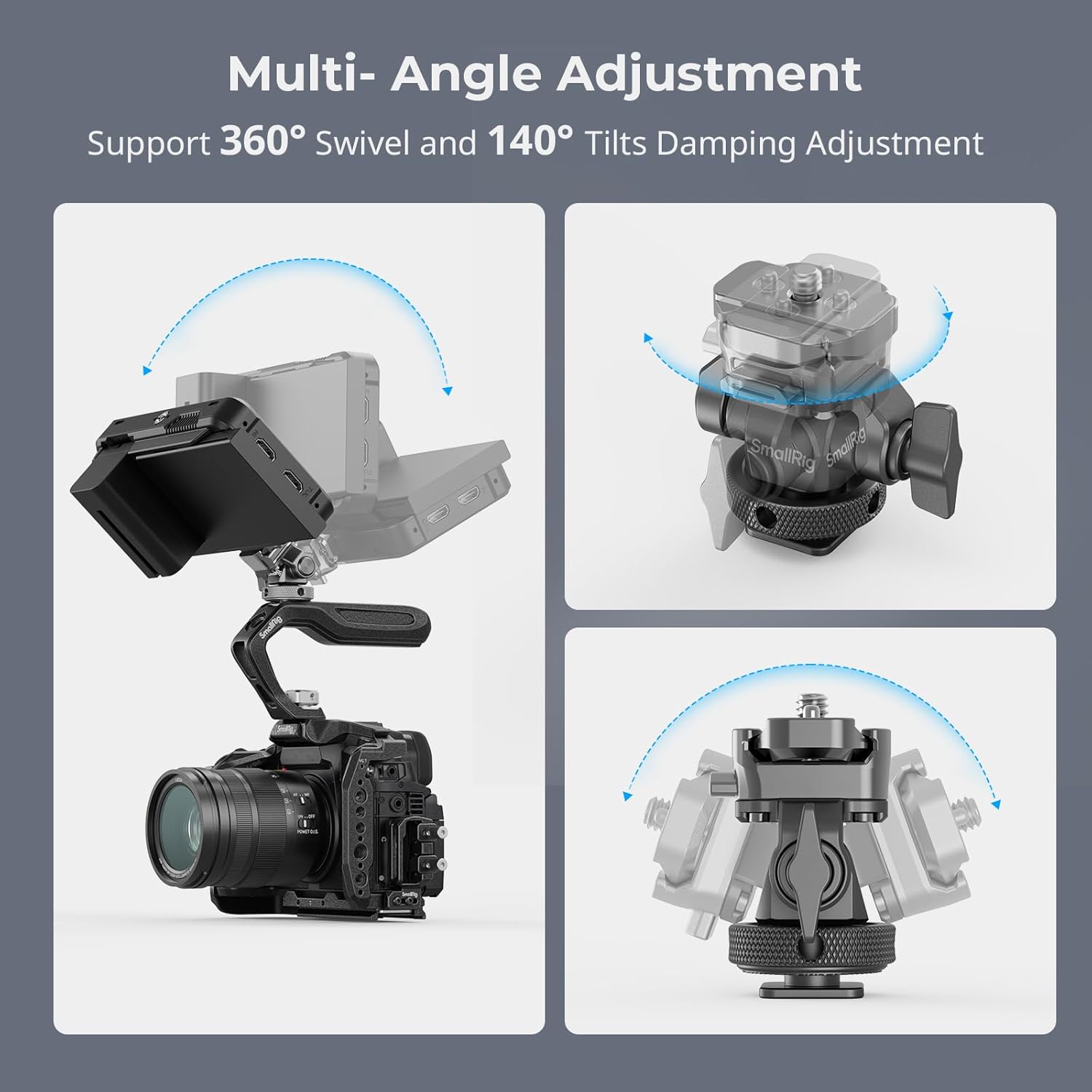 Thumbnail 3 de SMALLRIG HawkLock H21 support moniteur 2,3 kg