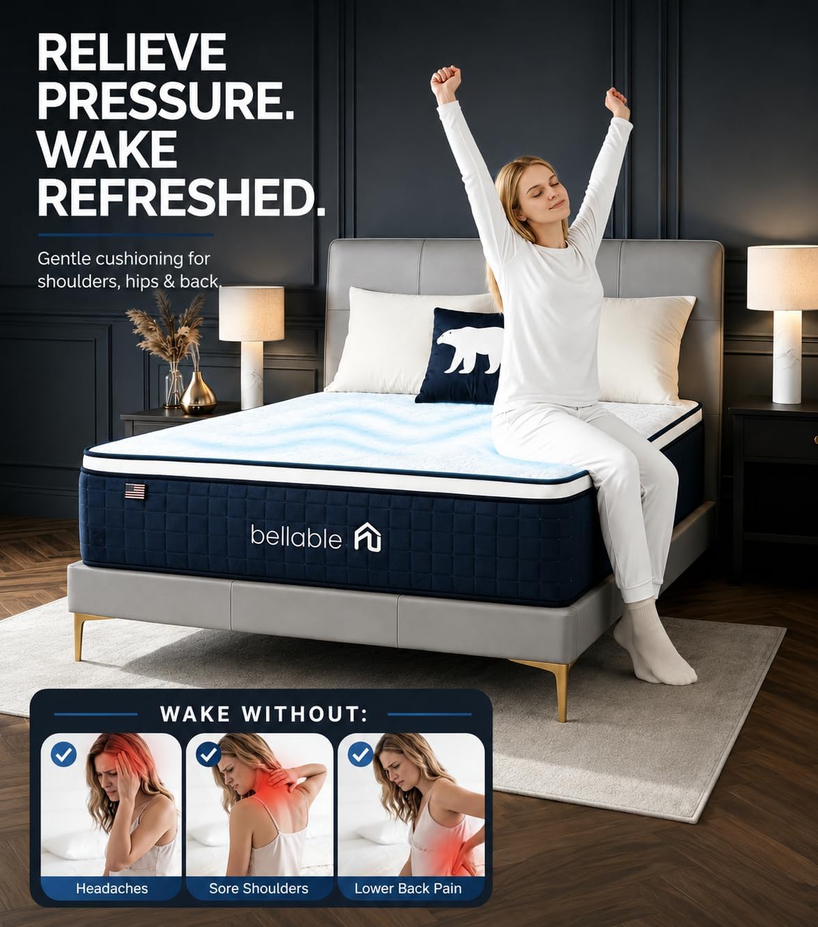 Detalle de Full XL Mattress 12-Inch