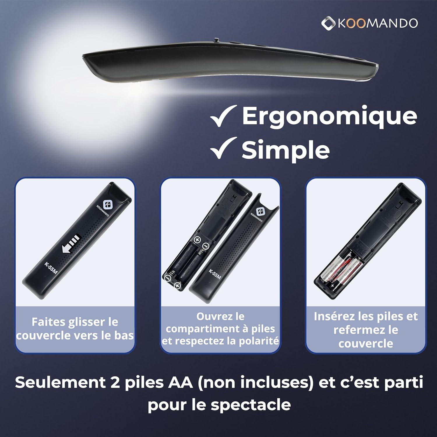 Thumbnail 4 de Koomando Télécommande Universelle BN59 TM pour Samsung 2015-2025 – prêt à l’emploi et sans programmation