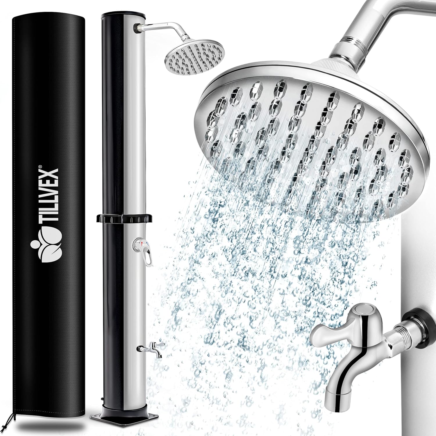 tillvex Douche solaire 35 litres