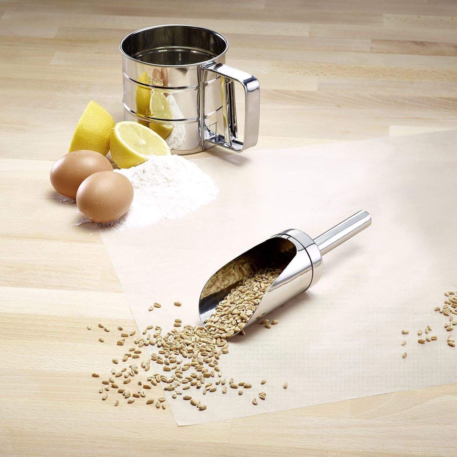 Detalle 2 de Westmark 91122270 – szufelka spożywcza 120 ml ze stali nierdzewnej