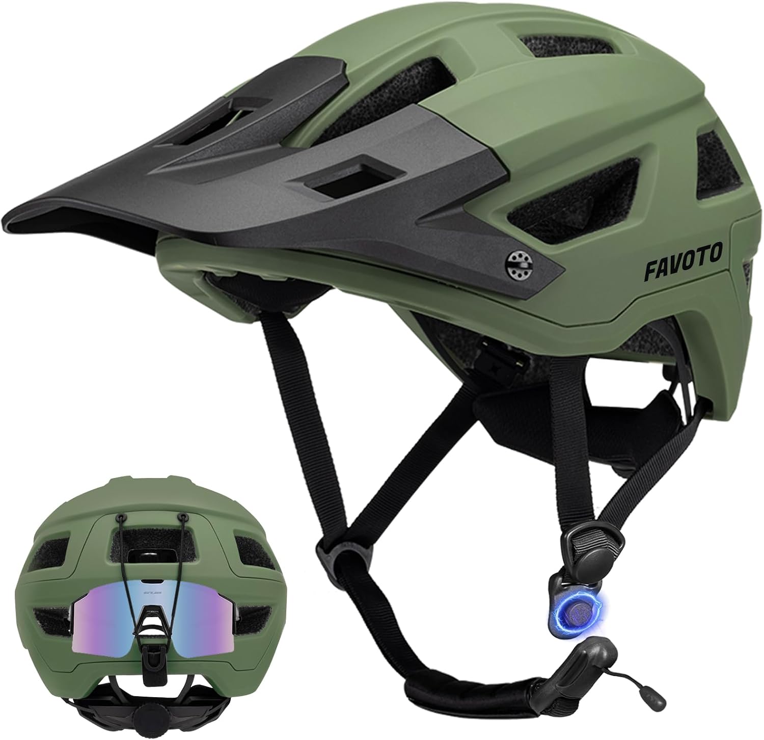 Thumbnail 6 de Favoto Mountain Bike Helmet lightweight bike helmet