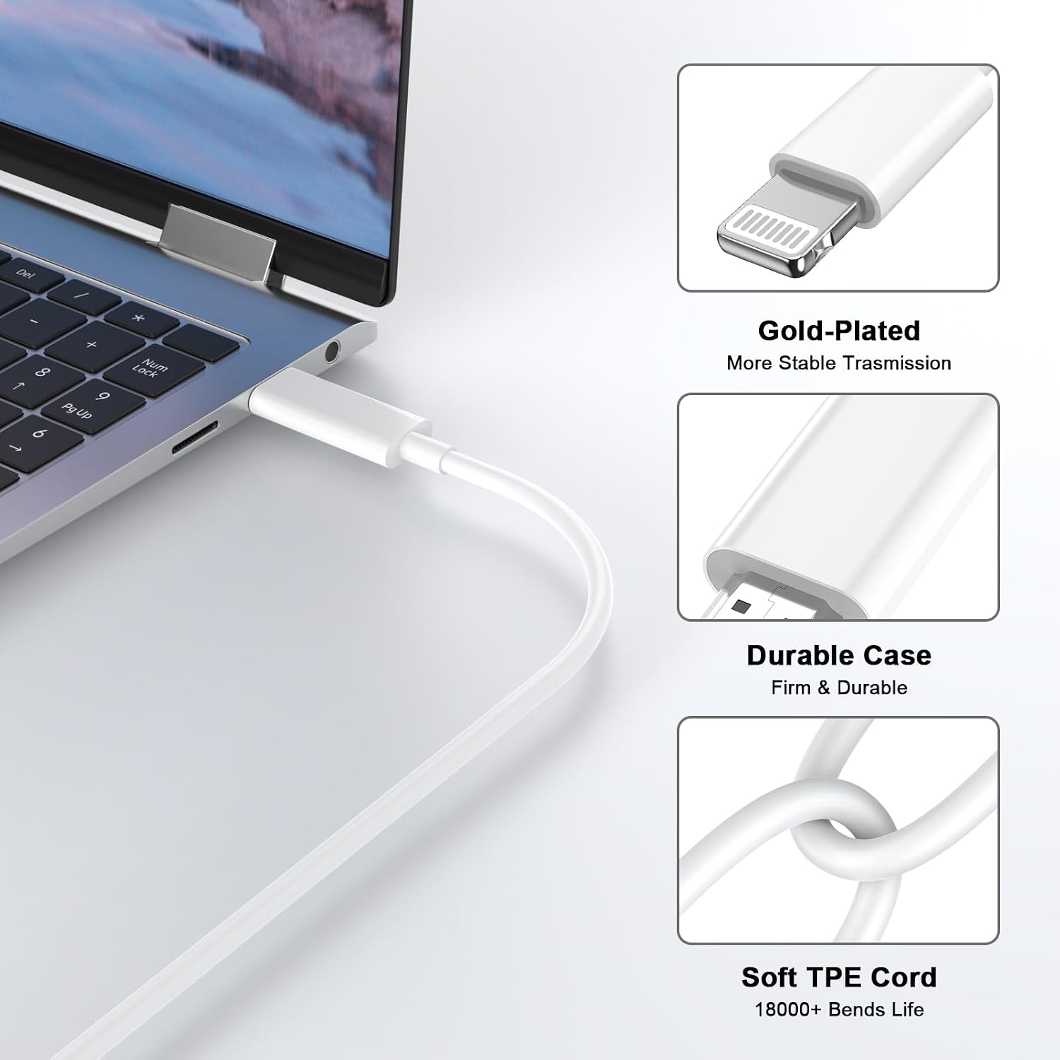 Thumbnail 6 de [Apple MFi] Lightning to HDMI adapter 1080P