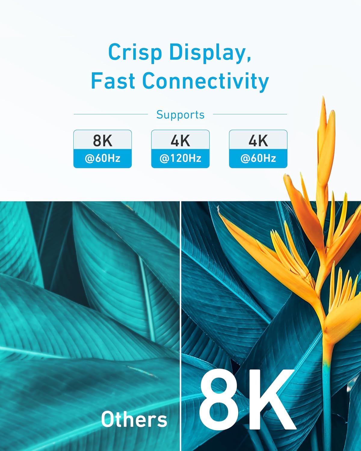 Detalle 2 de Anker HDMI Cable 10 ft 48 Gbps