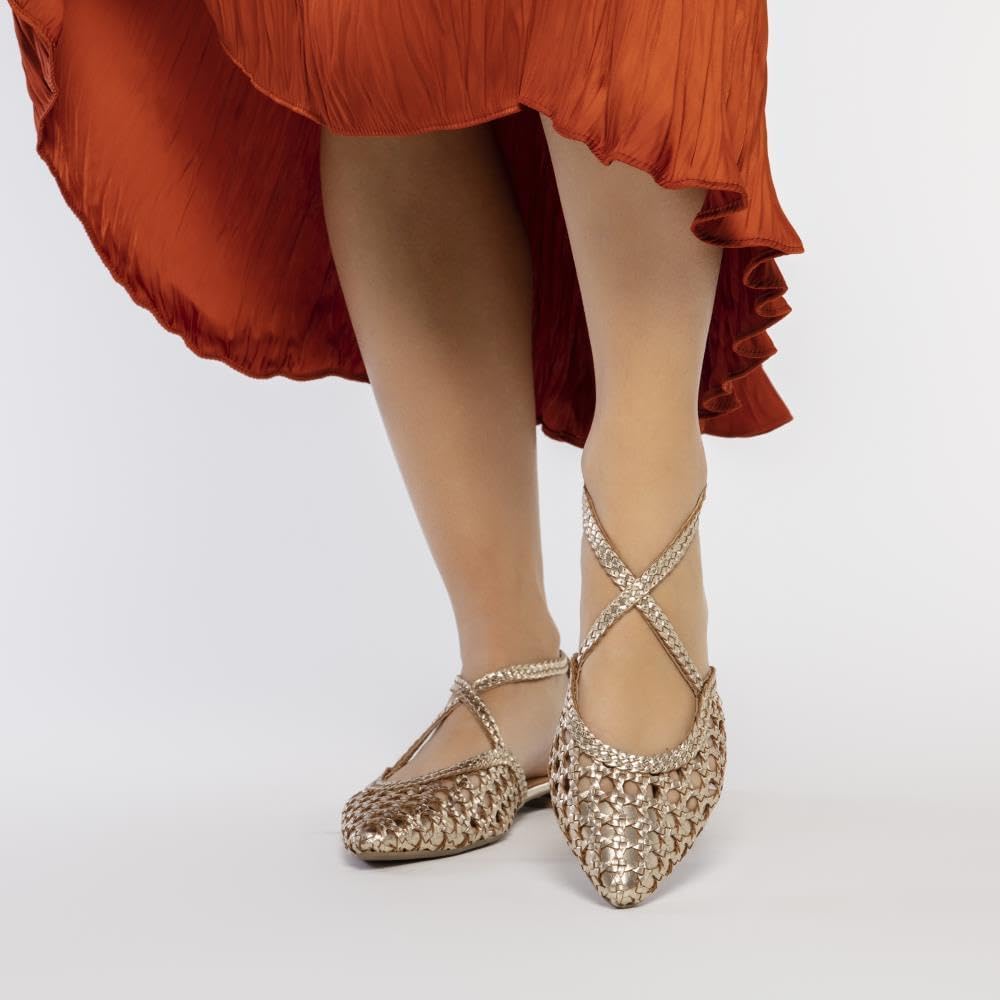 Thumbnail 1 de GIOSEPPO Ballerines en Cuir Bleu avec des Lacets pour Femme LESKOVIC