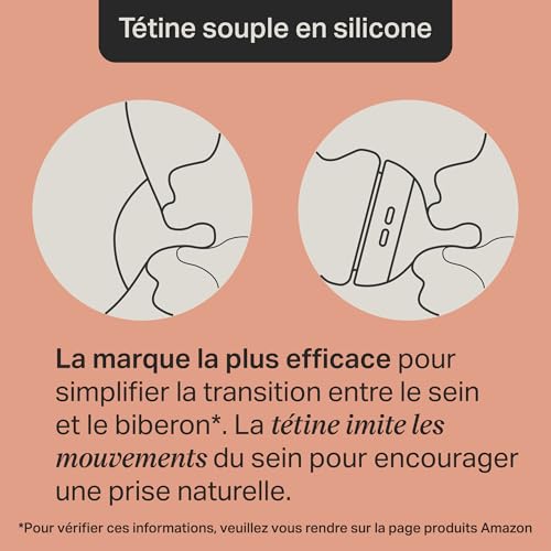 Thumbnail 6 de Tommee Tippee Biberons Natural Start 340 ml – lot de 2, anti-colique, prise en bouche naturelle