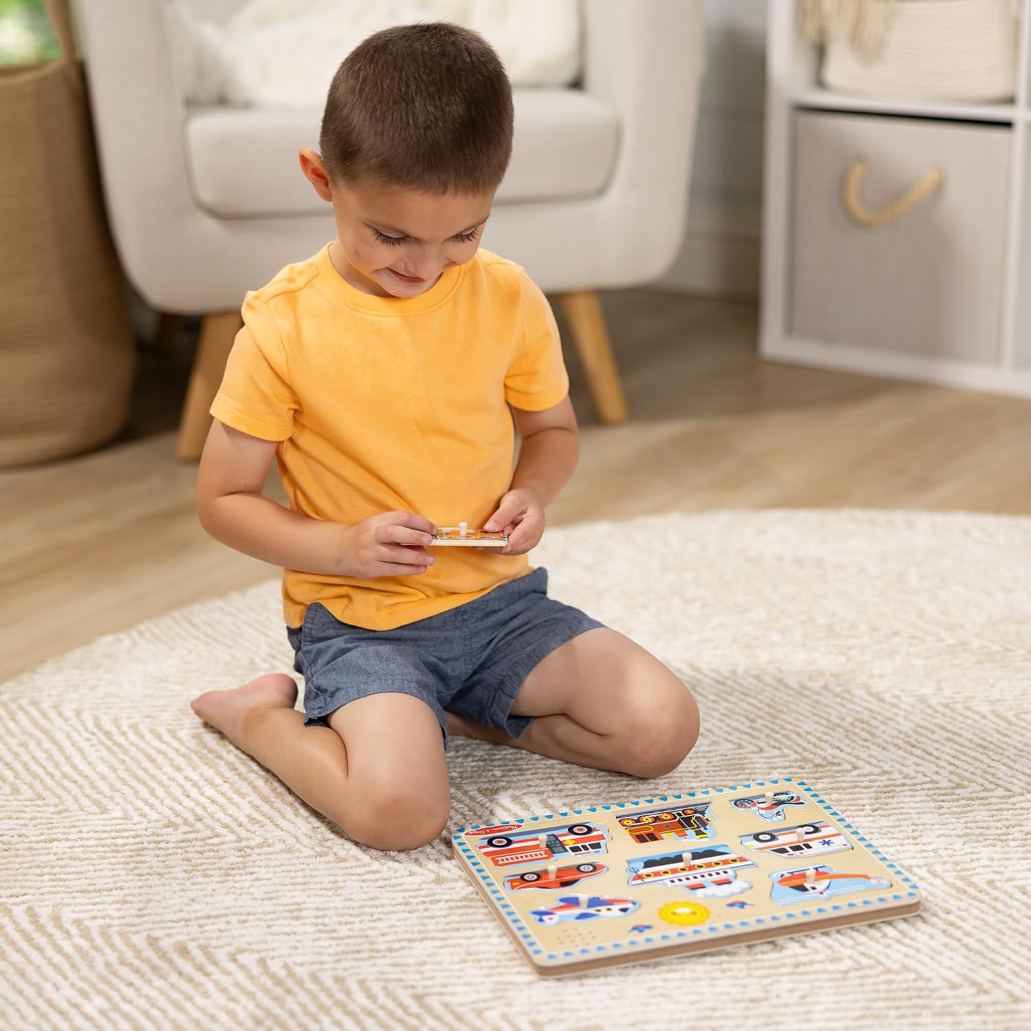 Detalle 2 de Melissa & Doug sound puzzle 8 pcs