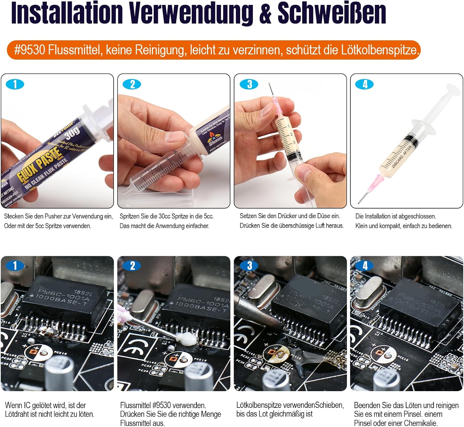 Thumbnail 1 de BEEYUIHF Lötpaste Flussmittel 30ML