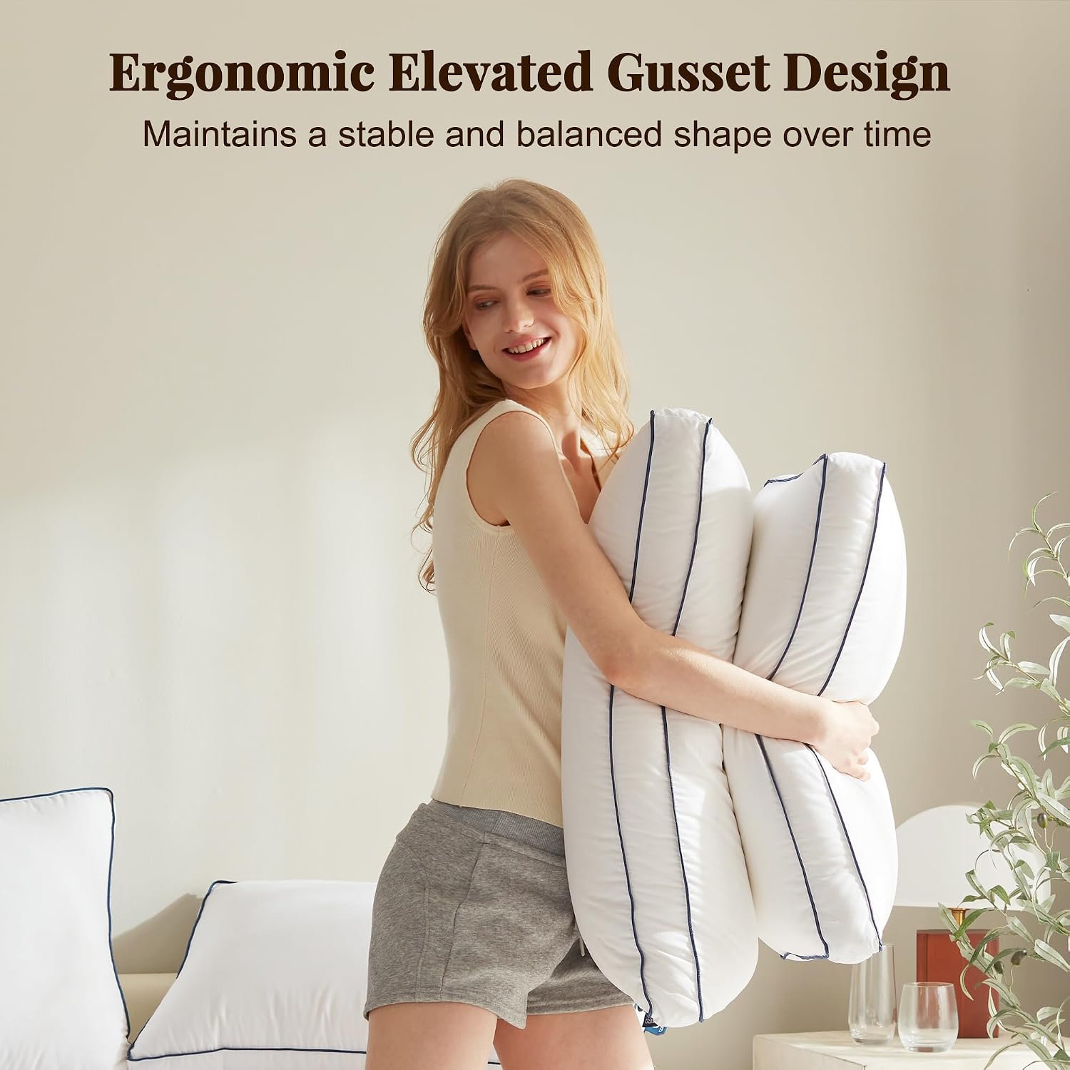 Thumbnail 6 de Goose Feather and Down Pillows, King Size