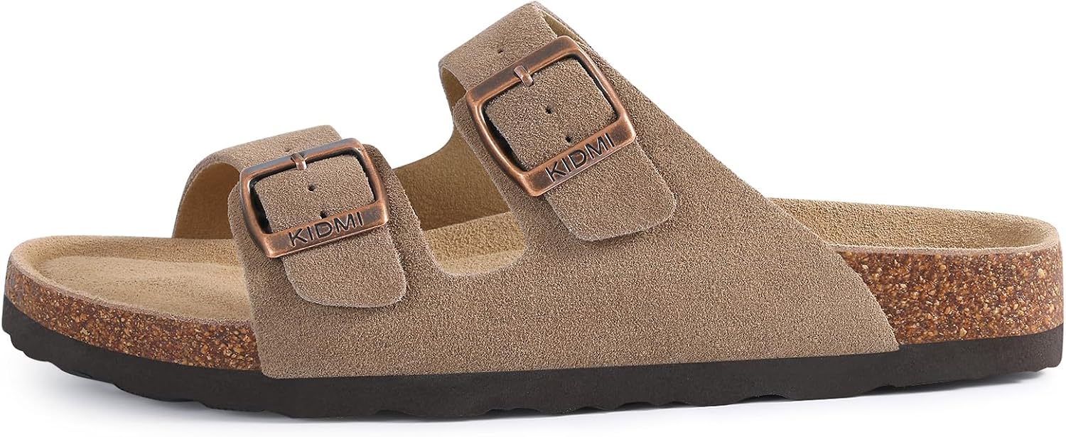 Thumbnail 3 de KIDMI Unisex Summer Sandals with Arch Support Cork Footbed and Double Adjustable Buckle