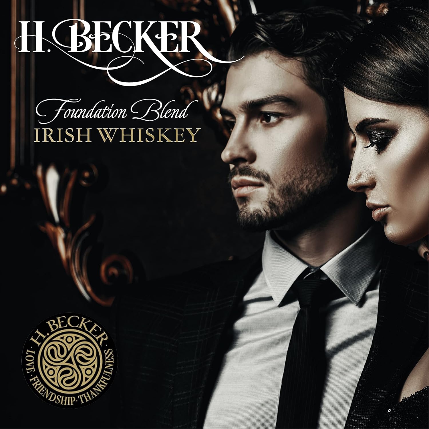 Detalle 2 de H. Becker Irish Whiskey Foundation Blend I – Limitierter Small Batch, 0,7 L, 40% Vol.