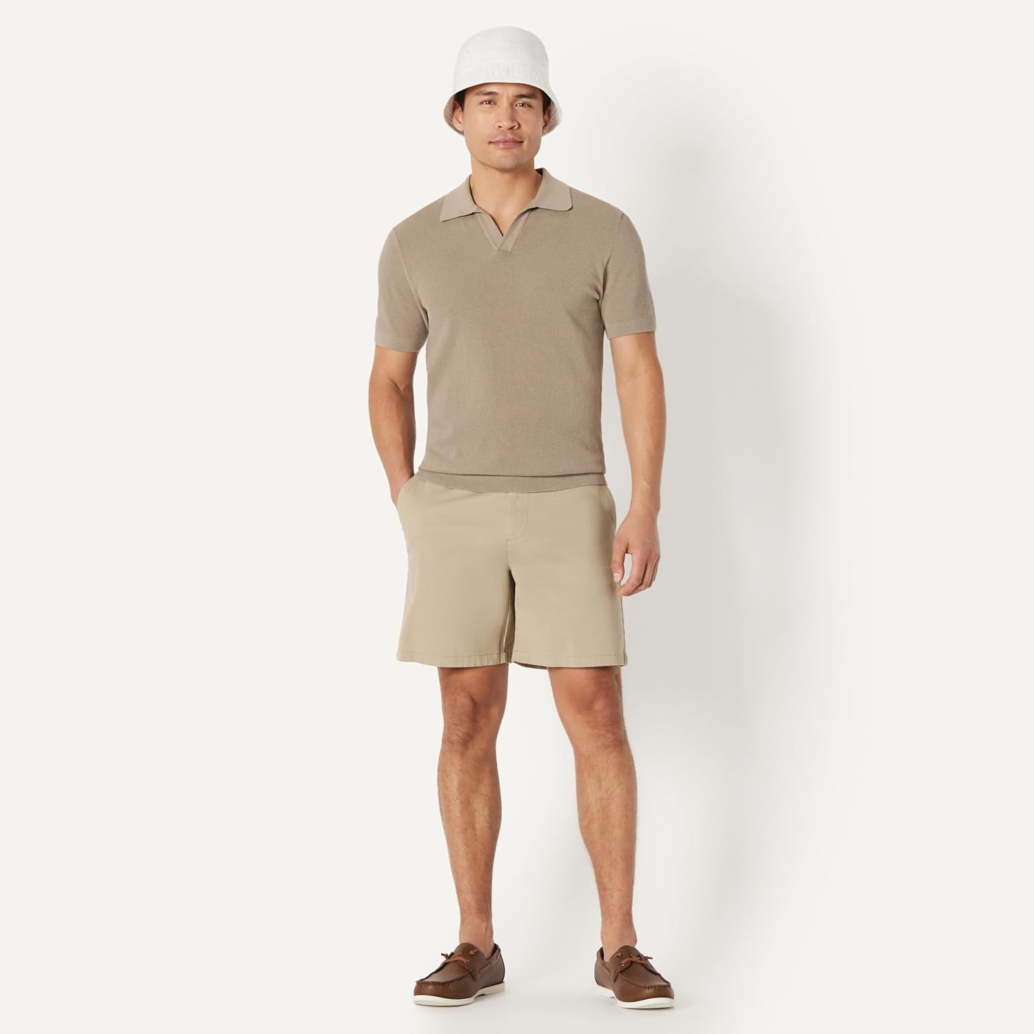 Thumbnail 4 de Herren Fischerhut aus gewaschenem Nylon von Amazon Essentials