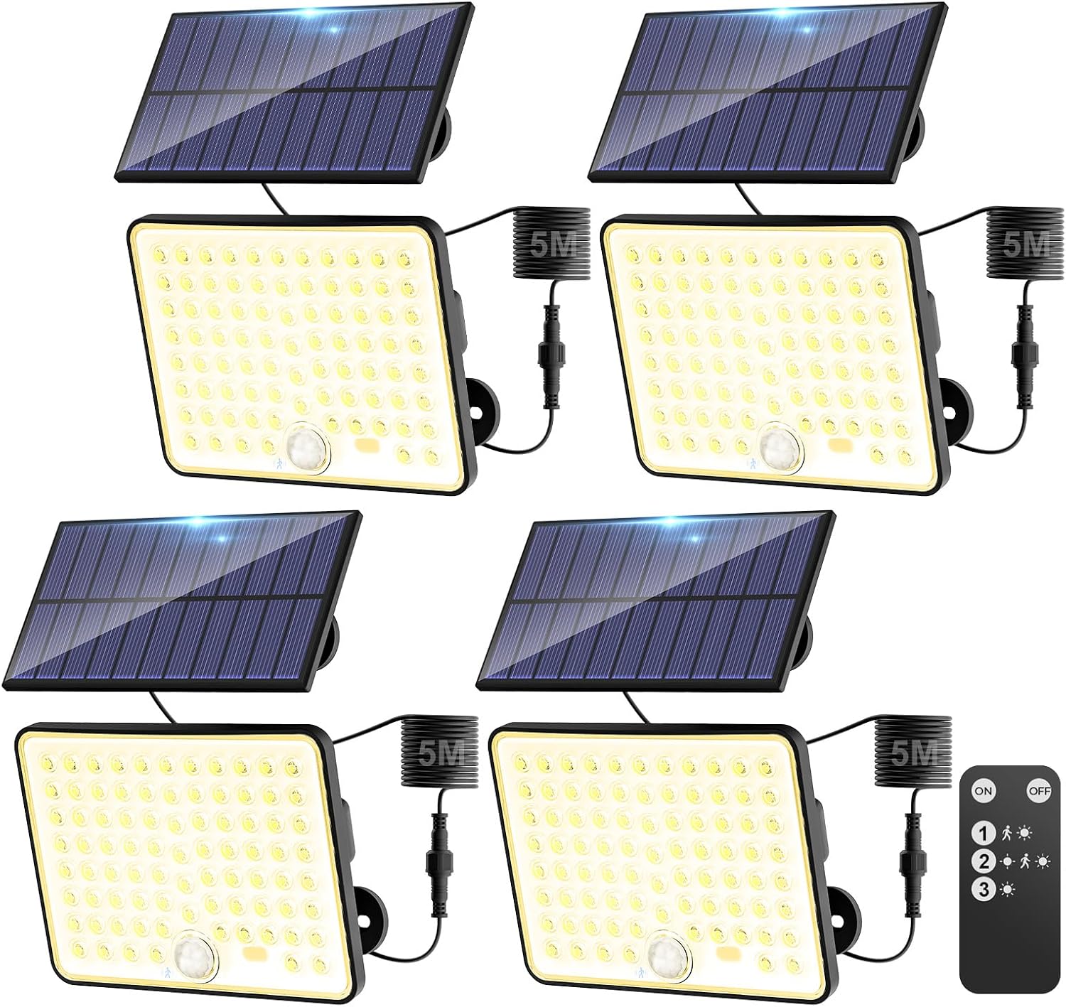 Thumbnail 5 de kolpop 2 Paquete Focos LED Solares 1800mAh