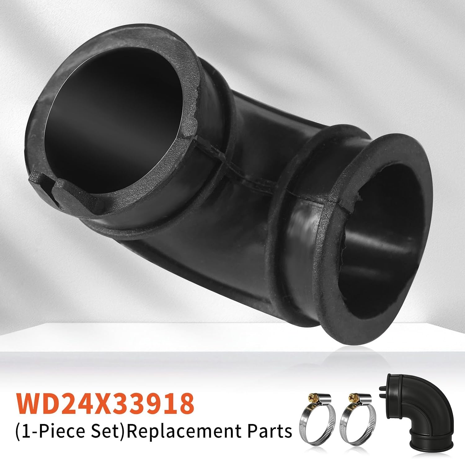 Thumbnail 6 de DZQPPC WD24X33918 Dishwasher Elbow Hose Replacement with 2 Clamps