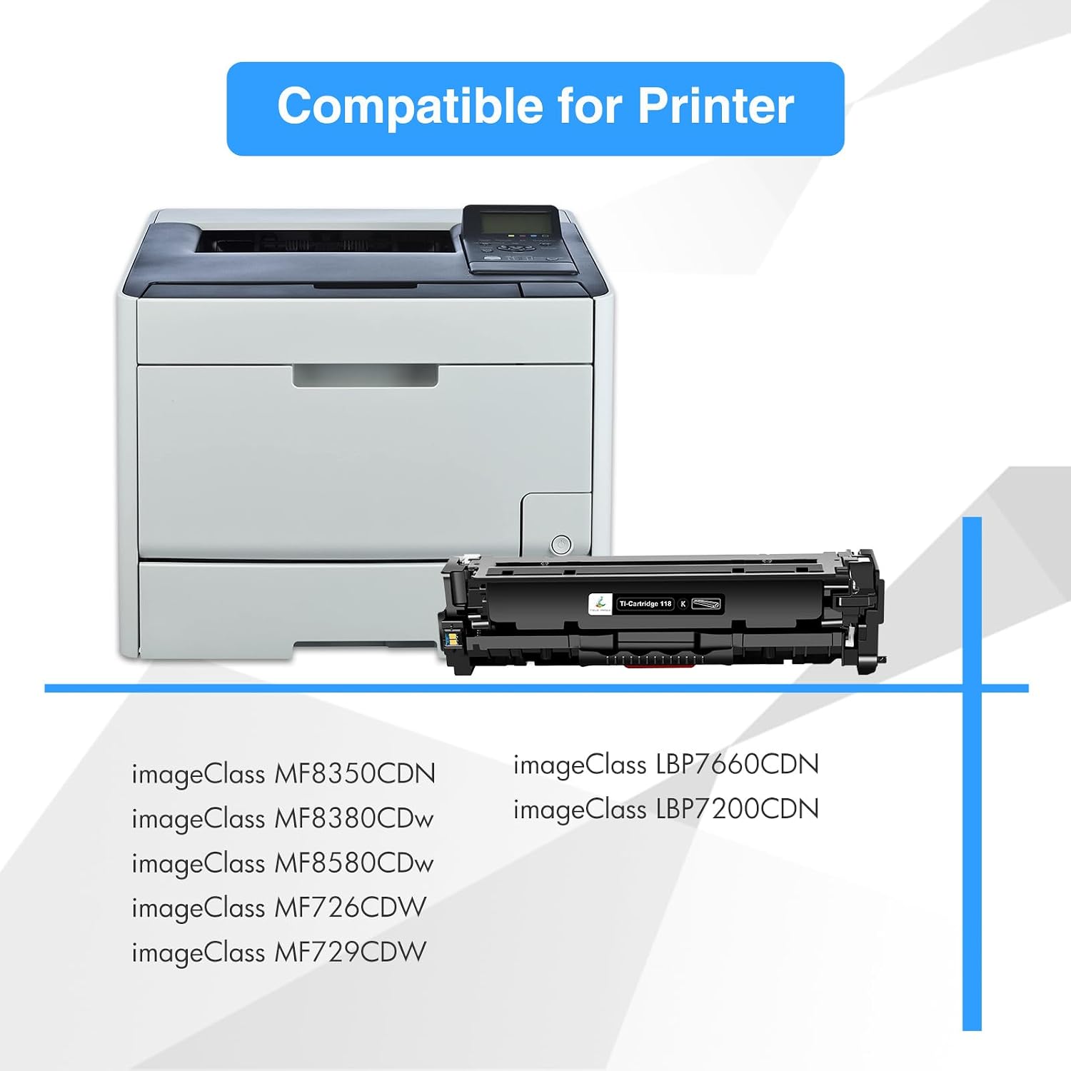 Detalle de TRUE IMAGE Compatible Toner Cartridge Set, 4-Pack