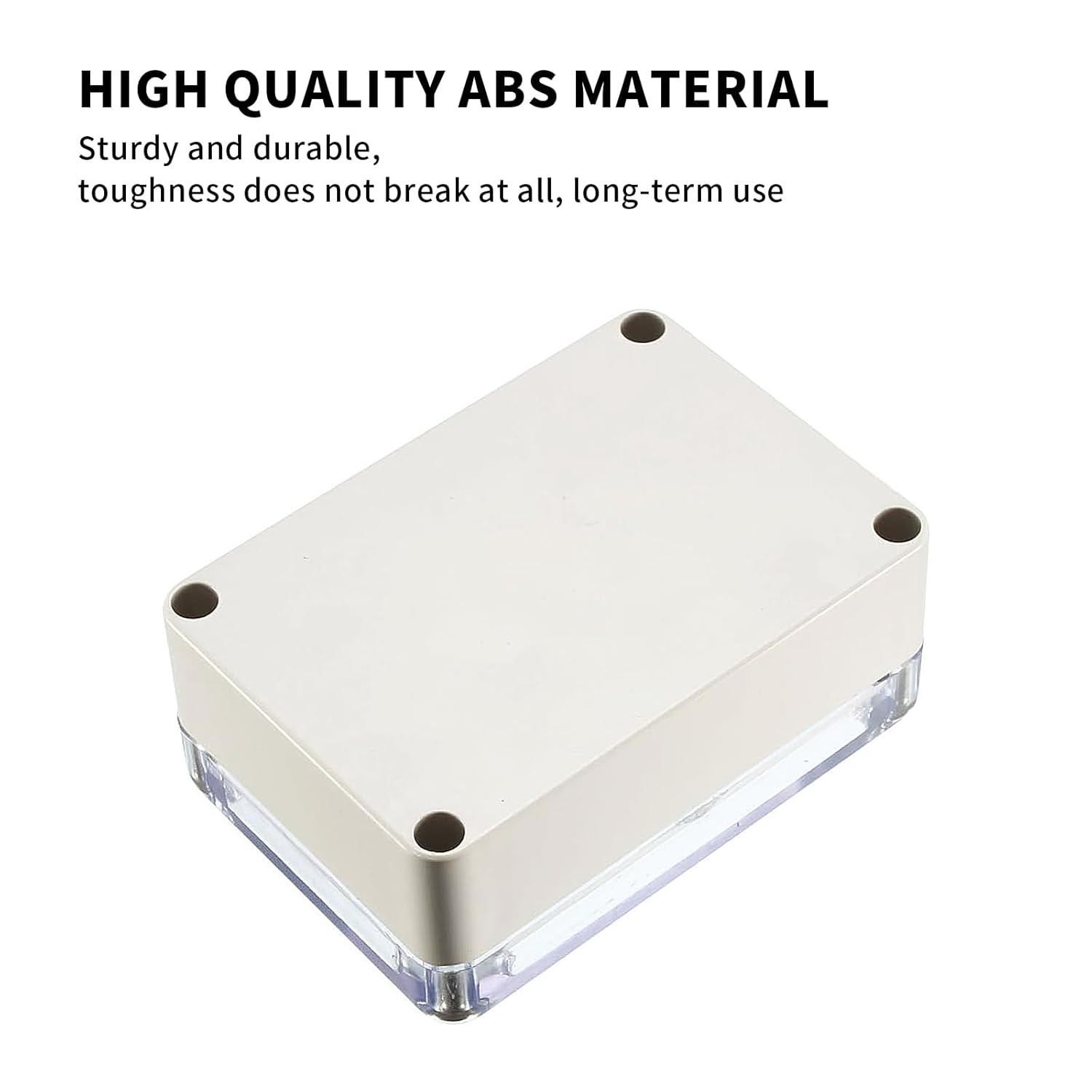Thumbnail 4 de ANMOO Large Waterproof PVC Junction Box (IP67) – White, 264x184x60mm