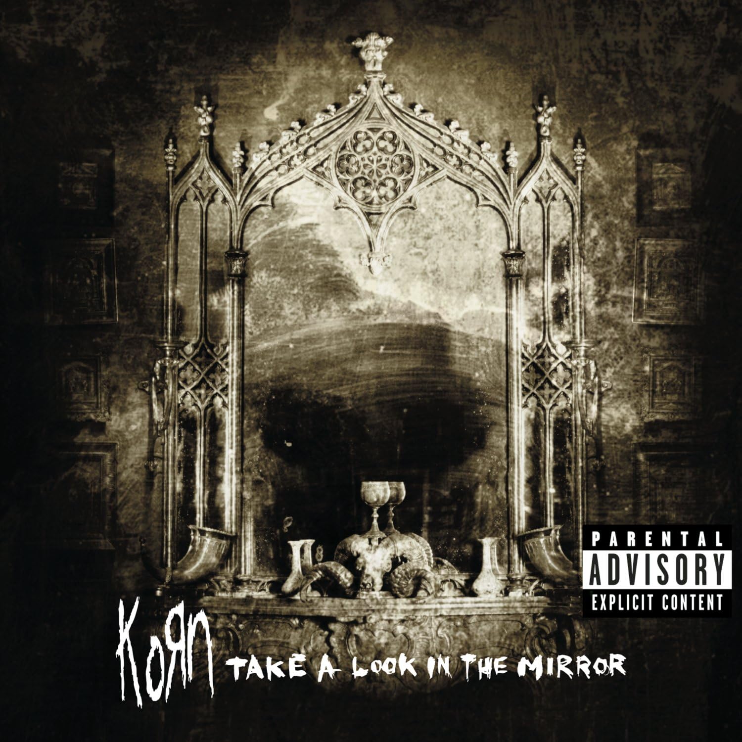 Korn – Take A Look In The Mirror CD, metal release with explicit lyrics