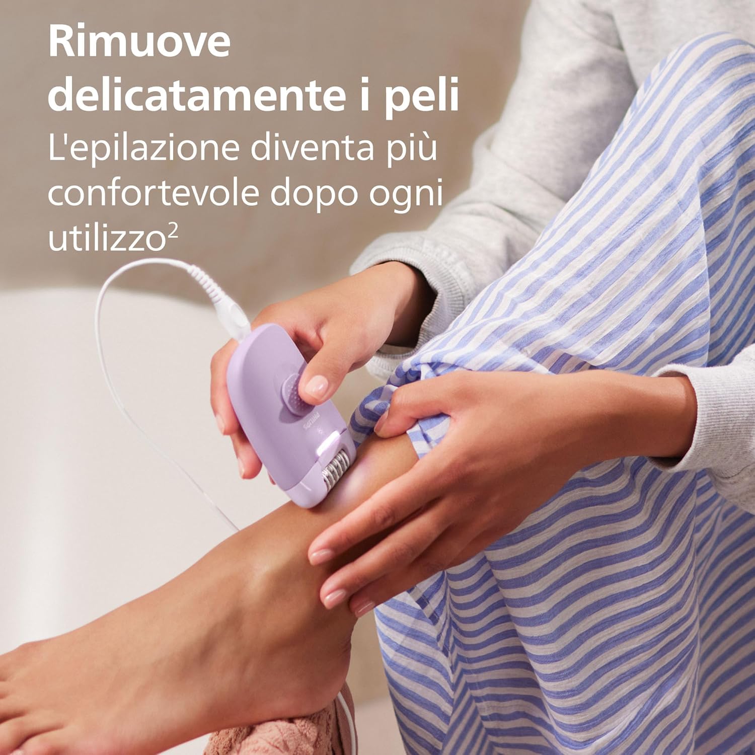 Thumbnail 3 de Philips Serie 4000 BRE257/00 – epilatore donna 3 in 1 per corpo e bikini (depilazione, rasatura e rifinitura)