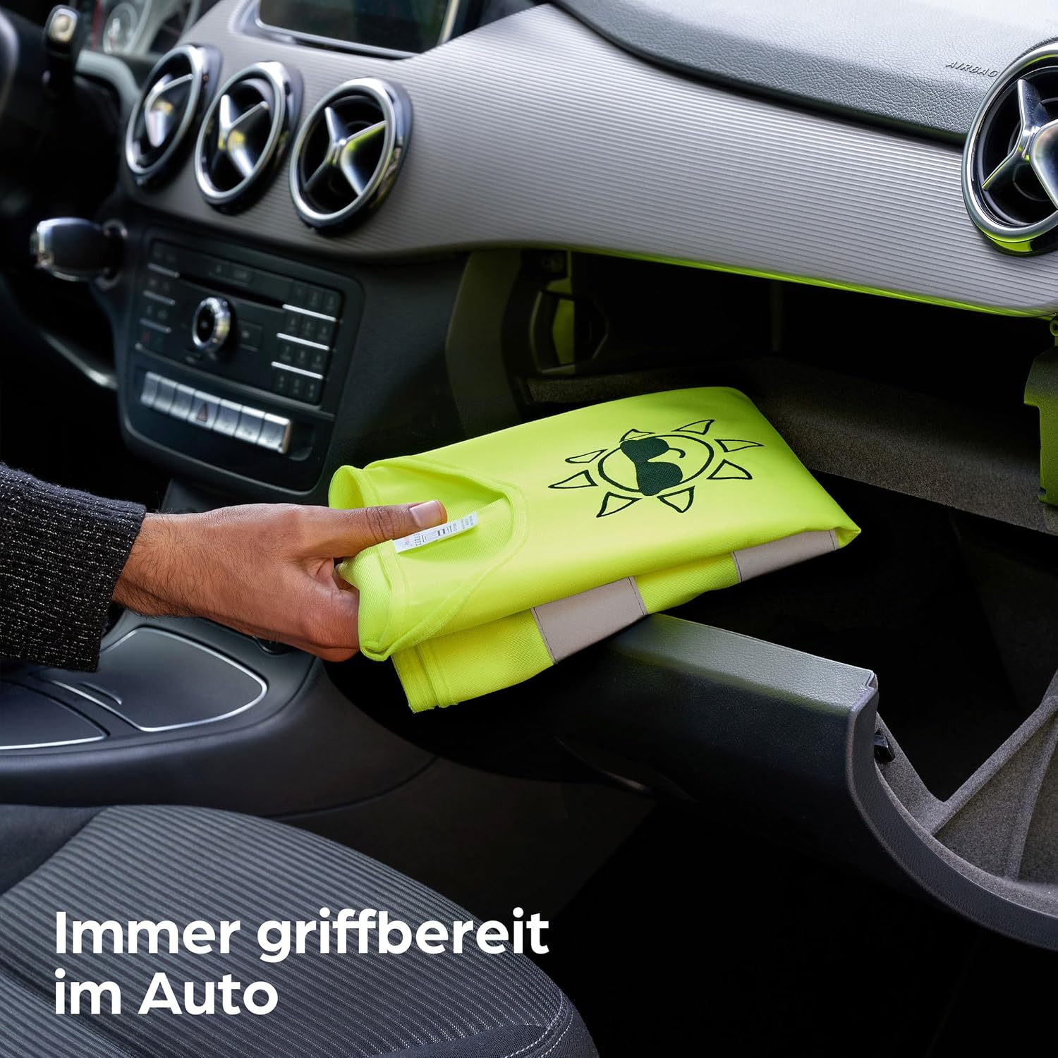 Thumbnail 6 de Prowiste 2er Kinder Warnweste Gelb – EN 17353:2020 & EN 1150:1999 zertifiziert, Größe 2–12 Jahre
