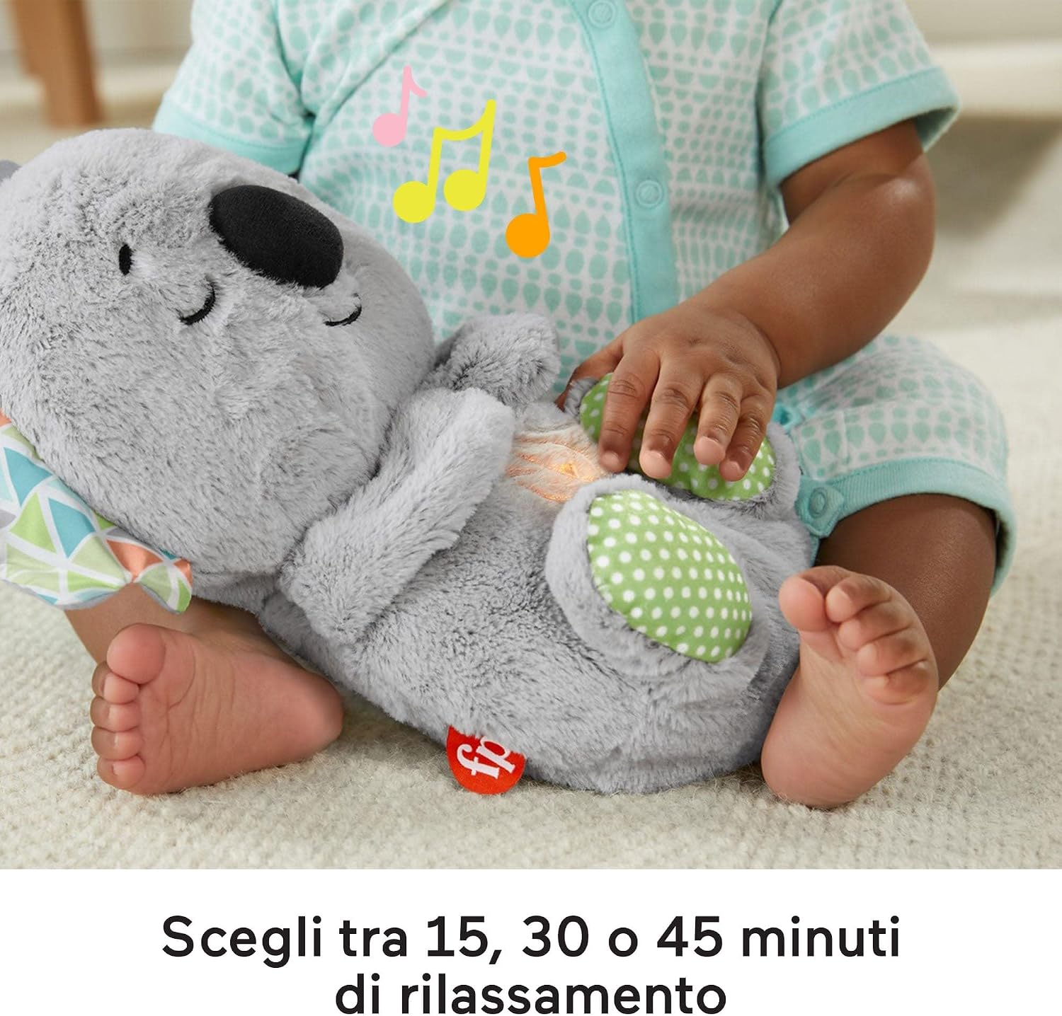 Detalle 2 de Fisher-Price Koala Relax peluche musicale 0+ mesi