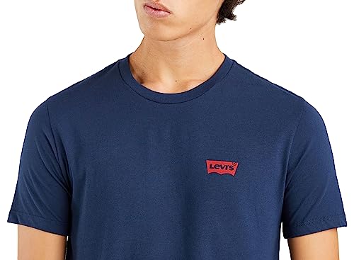 Thumbnail 5 de Levi's 2-Pack Crewneck Graphic Tee para hombre: Chesthit White/Dress Blues (L)