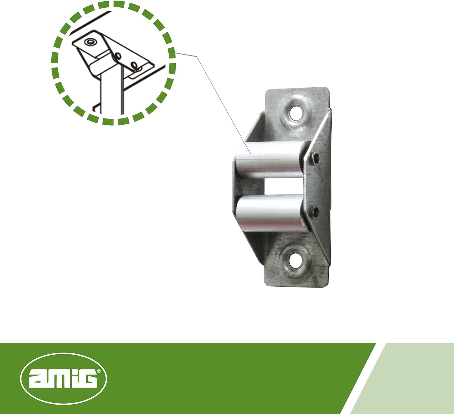 Detalle 2 de Amig Guide en acier pour ruban 22 mm