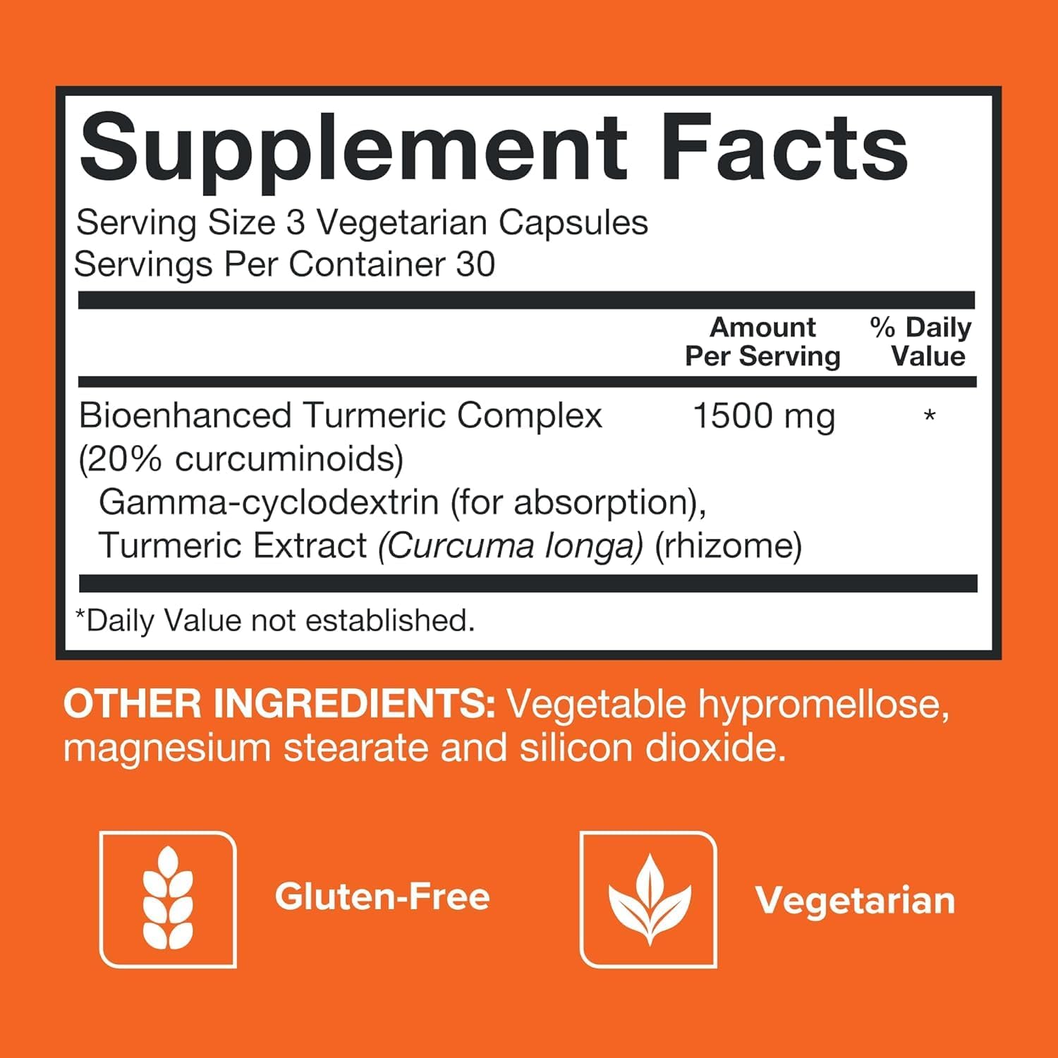 Thumbnail 3 de Qunol Turmeric Curcumin 1500 mg Extra Strength Supplement, 90 Count, Water-Dispersion Formula